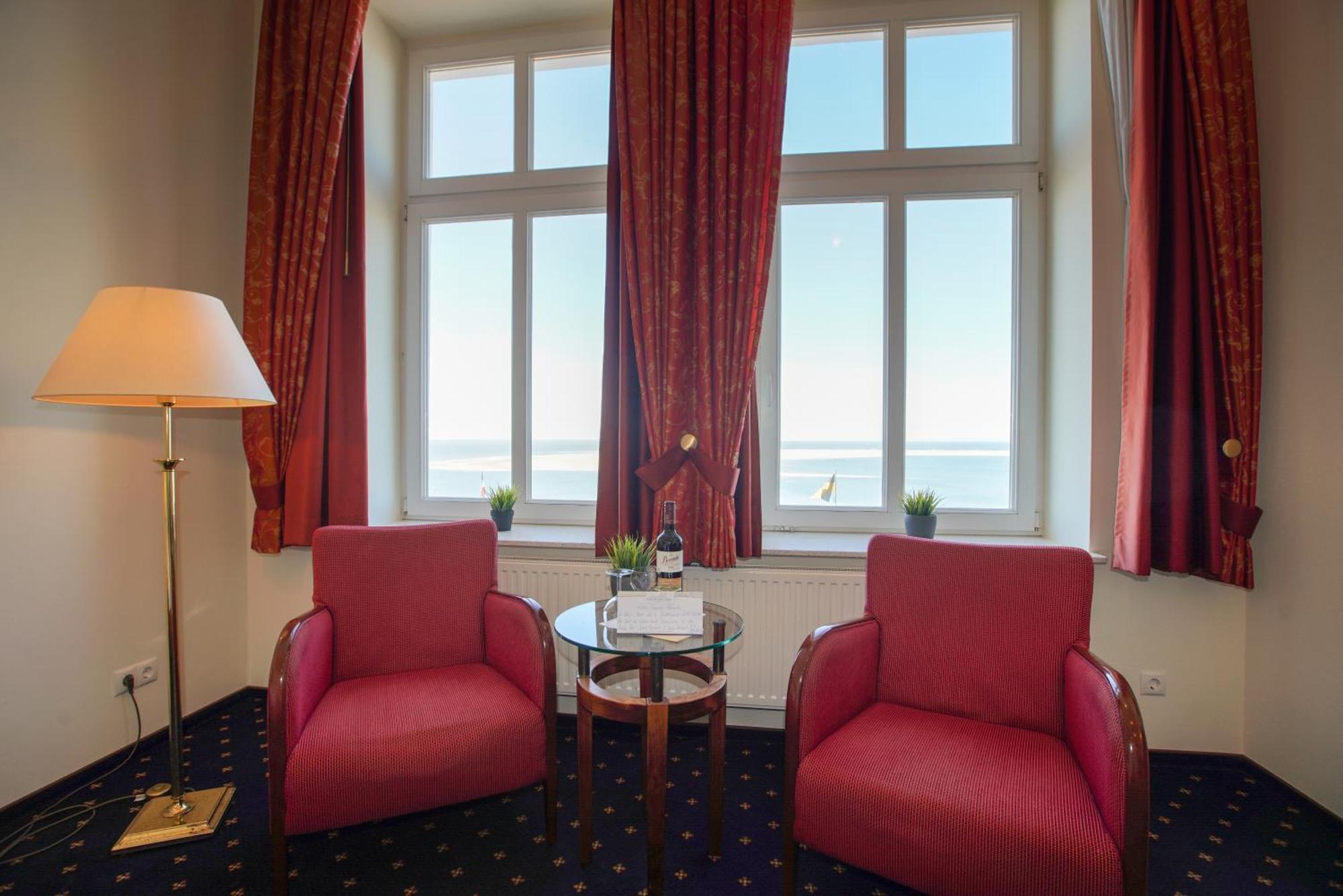 Strandhotel Ostfriesenhof Borkum Rom bilde